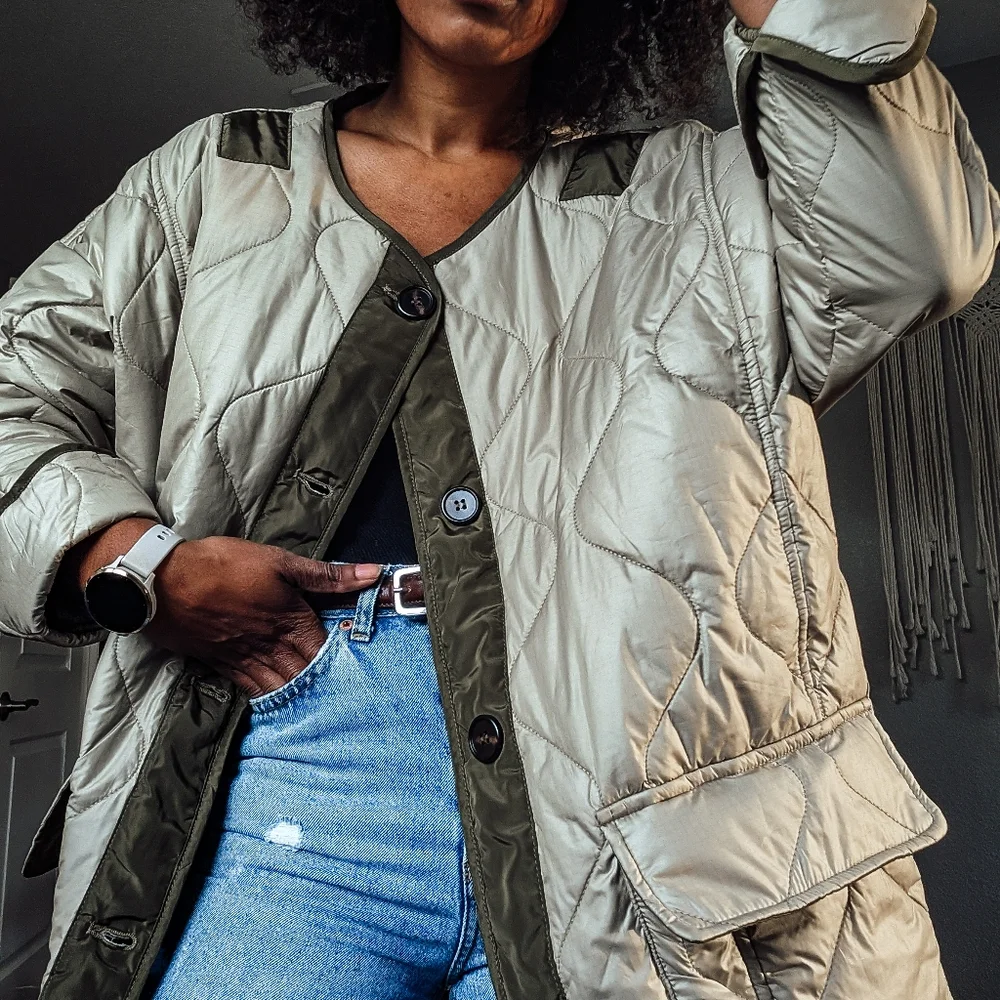 Commense Women's Quilted Puffer Jacket - Picture 8 of 8